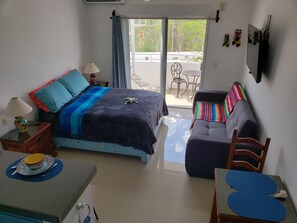 1 dormitorio, caja fuerte, cuna de viaje y wifi gratis