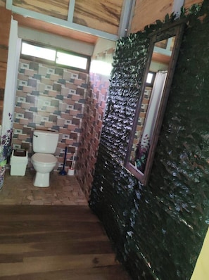 Towels, soap, toilet paper