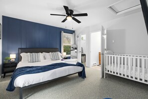 4 bedrooms, iron/ironing board, travel cot, free WiFi