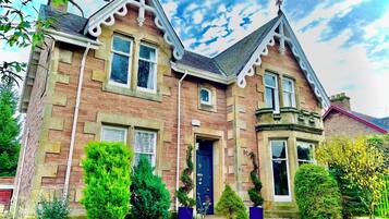 Overnatningsstedets facade