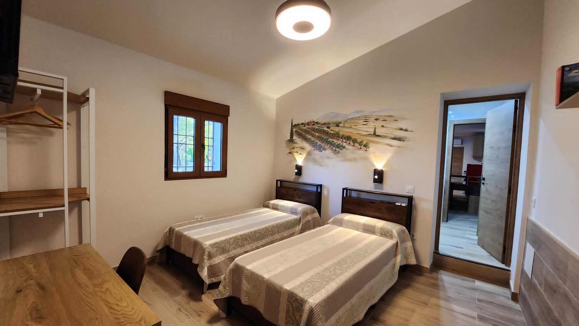 3 chambres, draps fournis