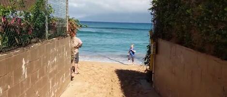 Liegestühle, Strandtücher