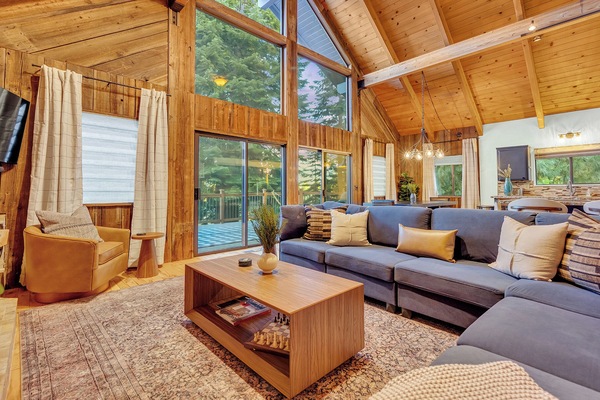 Smart TV, fireplace, video games, table football