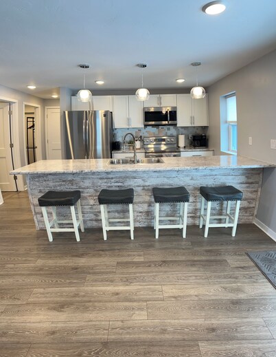 The Blue Riverside Home in Oconto