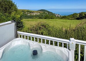 Baignoire à remous extérieure