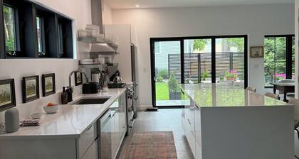 Exquisite Modern Home - One Block from Track