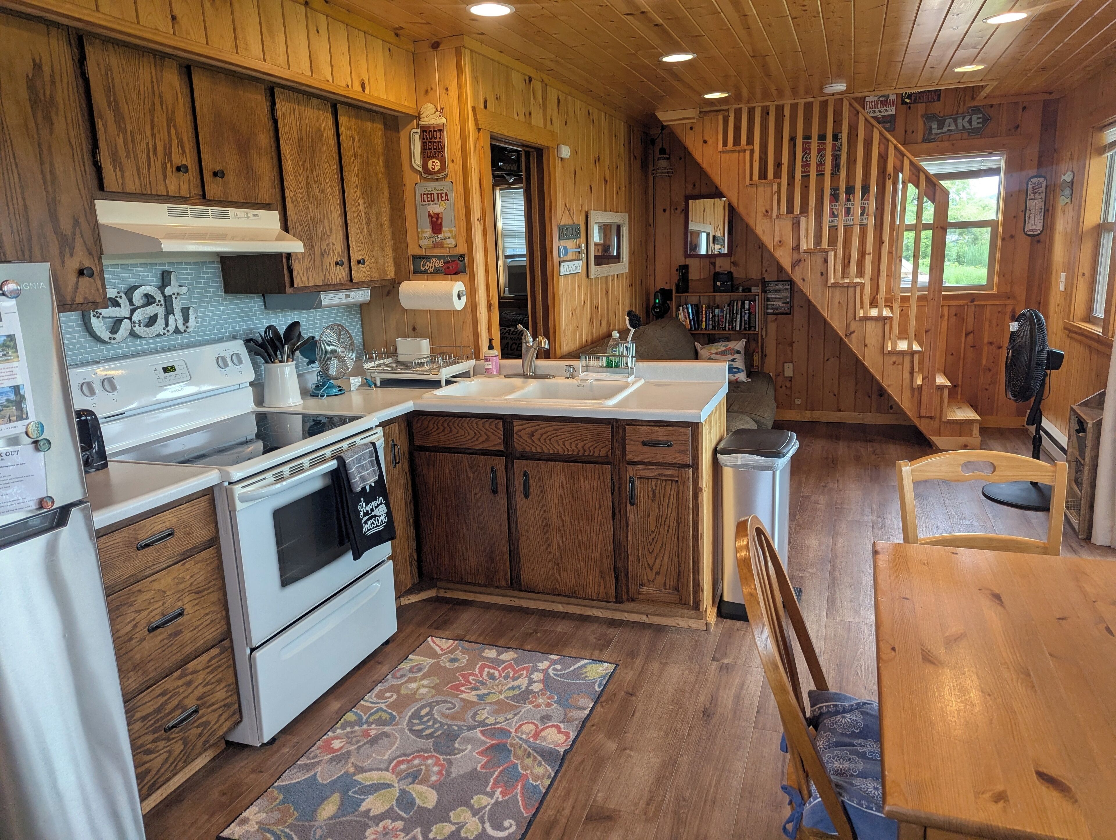 Microwave, oven, stovetop