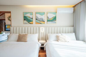 4 chambres, bureau, fer et planche à repasser, accès au Wi-Fi (inclus)