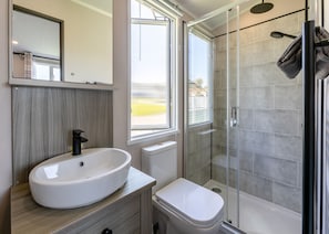 Bathroom - Sea View 2 Bed Holiday Caravan - Brendon (Lynton)