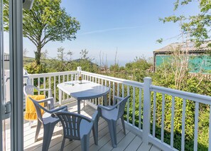 Outdoor dining - Sea View 2 Bed Holiday Caravan - Brendon (Lynton)