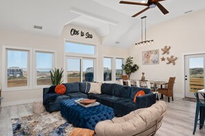 TV connectée, cheminée