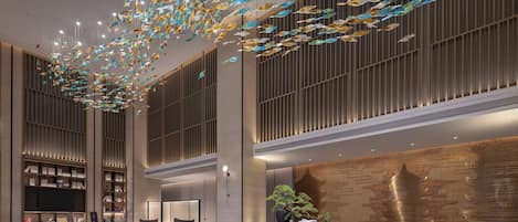 Coin salon dans le hall