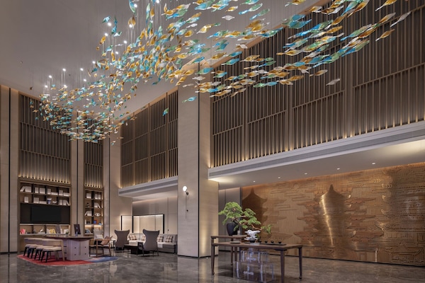 Sala de estar en el lobby