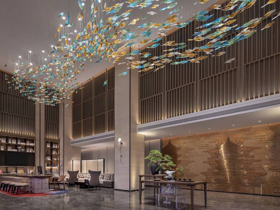 Sitzecke in der Lobby