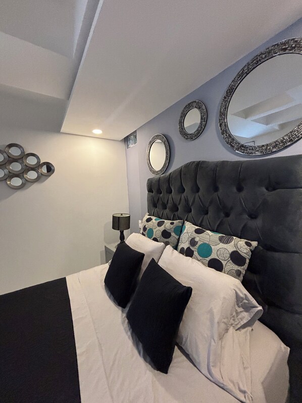 1 chambre, fer et planche à repasser, Wi-Fi, draps fournis
