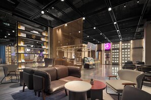 Sitteområde i lobbyen