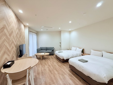 Down comforters, free WiFi, bed sheets, wheelchair access