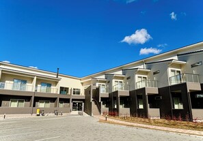 Voorkant van accommodatie