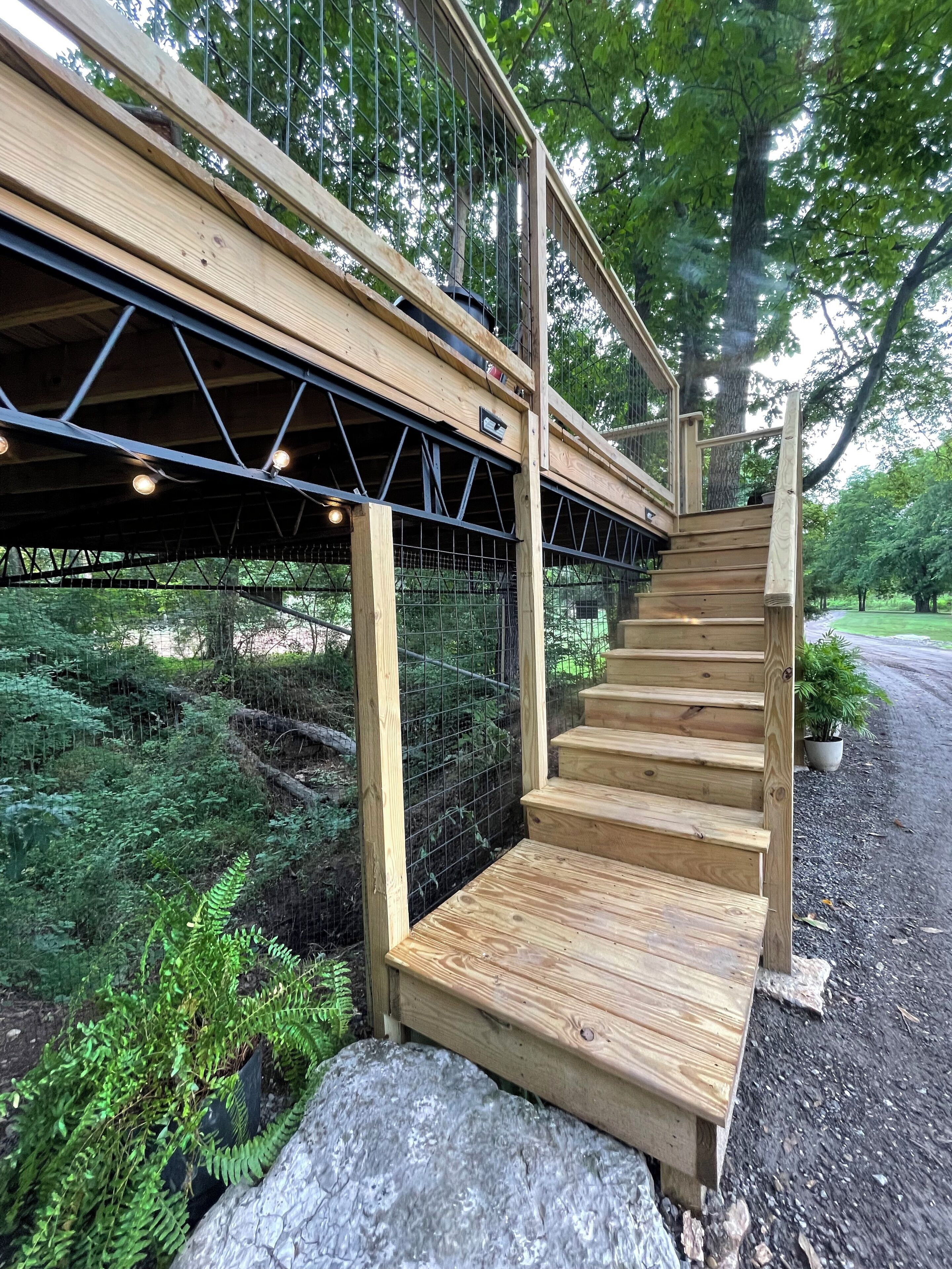 Enceinte de l’hébergement