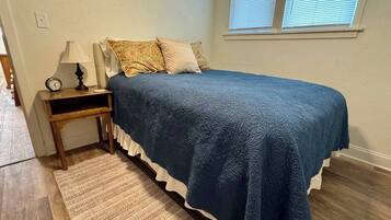 Desk, iron/ironing board, travel cot, free WiFi