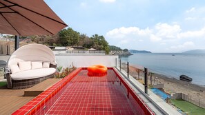 Rom – basic, 1 soverom (P(Pool Villa)-1 (Ocean View / BBQ)) | 1 soverom og wi-fi (inkludert)