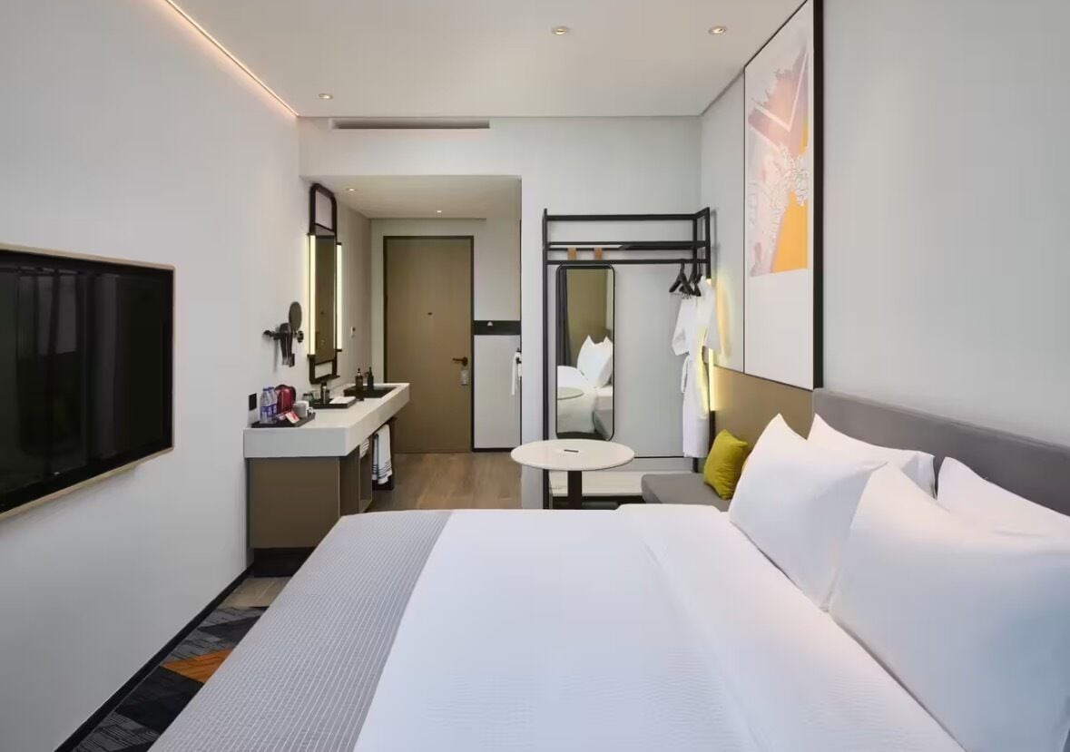 Kamar Double | Wi-Fi gratis dan seprai linen