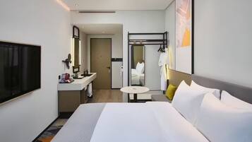 Kamar Double | Wi-Fi gratis dan seprai linen