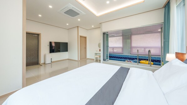 Basic Room, 1 Bedroom (Building A, Room 201 (Pool Villa/BBQ))