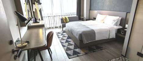 디럭스 싱글룸 | 객실 내 금고, 무료 WiFi