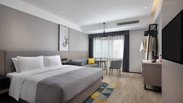 Phòng đôi phong cách cổ điển, 1 giường cỡ queen | Bàn ủi/dụng cụ ủi quần áo, truy cập Internet không dây miễn phí