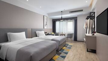 Classic-værelse med 2 enkeltsenge | Strygejern/strygebræt, gratis Wi-Fi