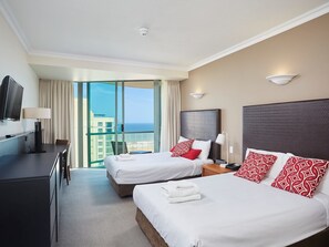 1 habitación y ropa de cama 