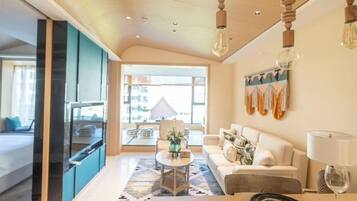 Chambre Standard, 1 grand lit, climatisation | Vue de la chambre