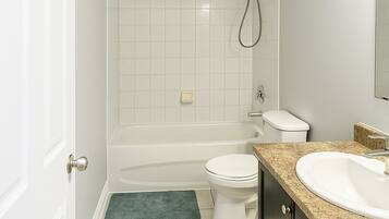 Towels, soap, toilet paper