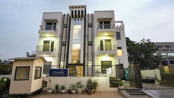 Fassade der Unterkunft