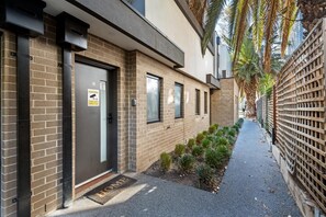 Exterior detail - Comfortable 2BR Retreat with Balcony & Parking (St Kilda)
