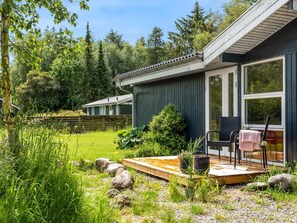 Terrace/patio - "Vangel" - 350m from the sea by Interhome (Hals)