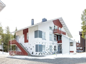 Fassade der Unterkunft