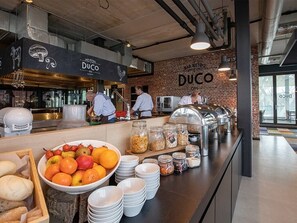 Enjoy a casual breakfast with a variety of fresh foods and attentive service.
