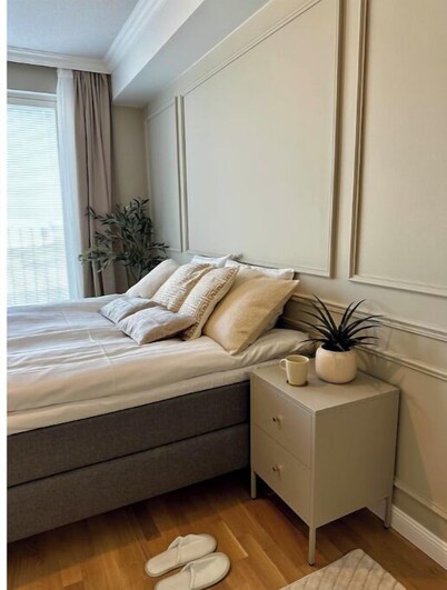 Unique and luxurious 3-room home in historic Kakola - Private Sauna!