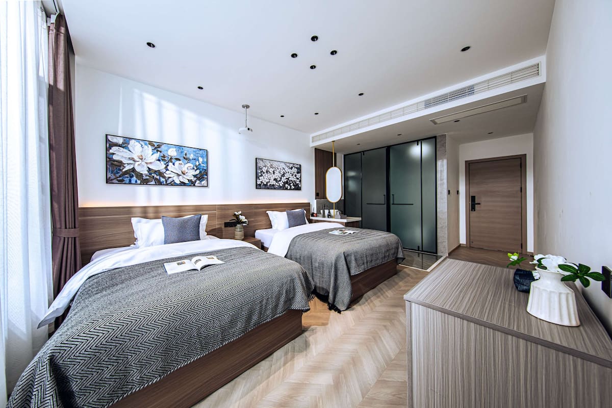 Habitación Confort con 2 camas individuales, vista al mar | Wifi gratis