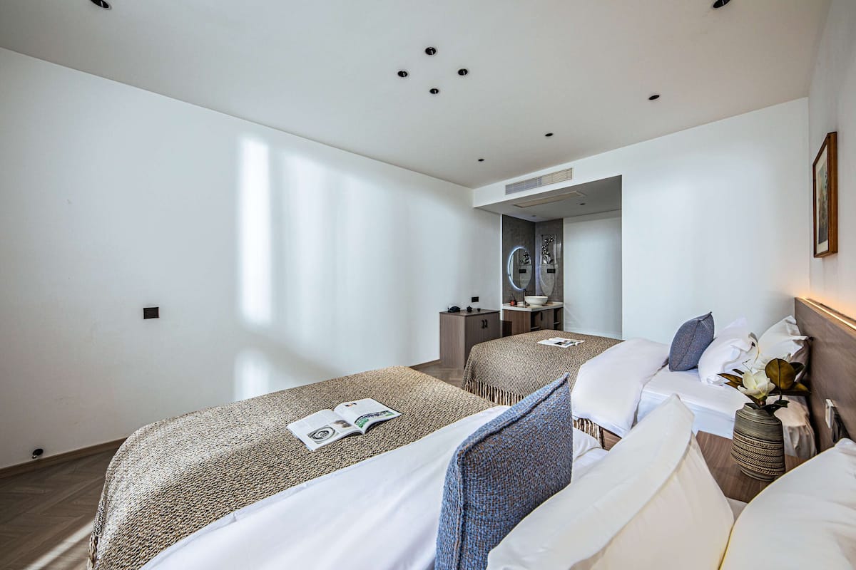 Habitación básica con 2 camas individuales | Wifi gratis