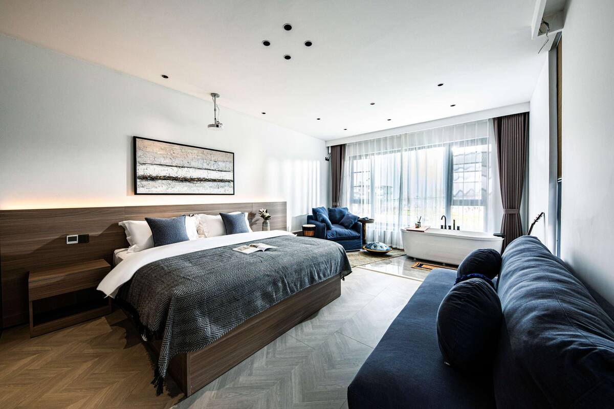 Habitación doble superior, vista al mar | Wifi gratis