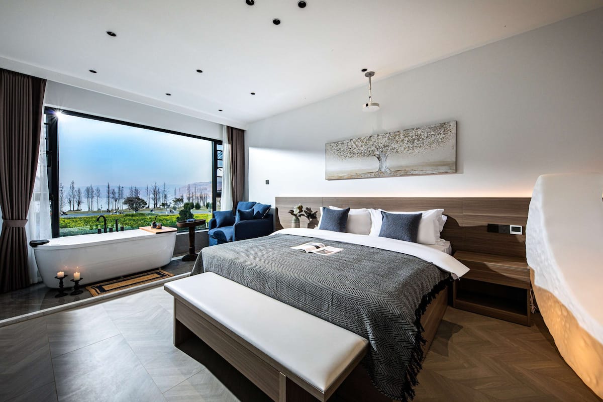 Habitación doble estándar, vista al mar | Wifi gratis