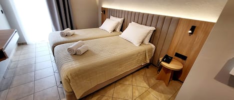 Superior Double Room, Balcony, Garden View | In-room safe, soundproofing, free WiFi