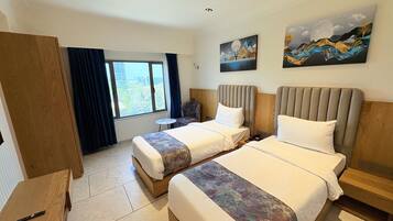 Standard Double or Twin Room, City View | In-room safe, soundproofing, iron/ironing board, free WiFi