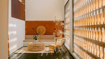 Lobby sitting area