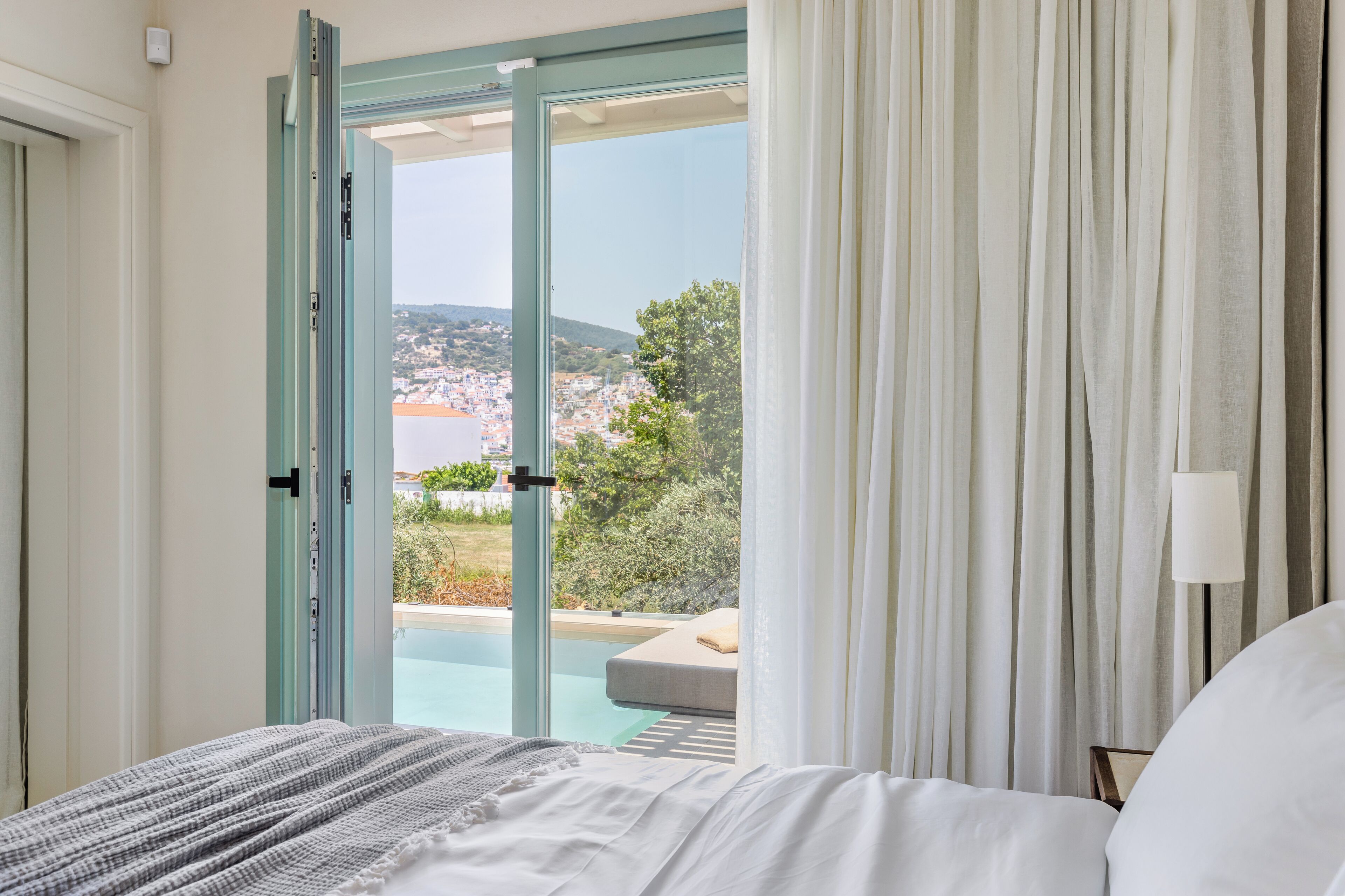 Premium 2 Bedroom Villa, Sea View, Private Pool 4+1 | Coffres-forts dans les chambres