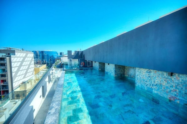 Seasonal outdoor pool