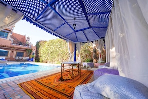 Villa, 4 Bedrooms, Smoking, Private Pool | Pool | Outdoor pool - Luxurious Aghmat Villa With Private Pool and Panoramic Mountain Views (Ourika)